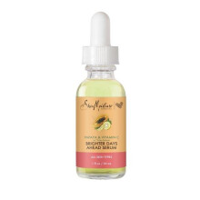 Ser SheaMoisture cu Papaya și Vitamina C - Tratament facial de zi și noapte pentru luminozitate și hidratare, 1 oz