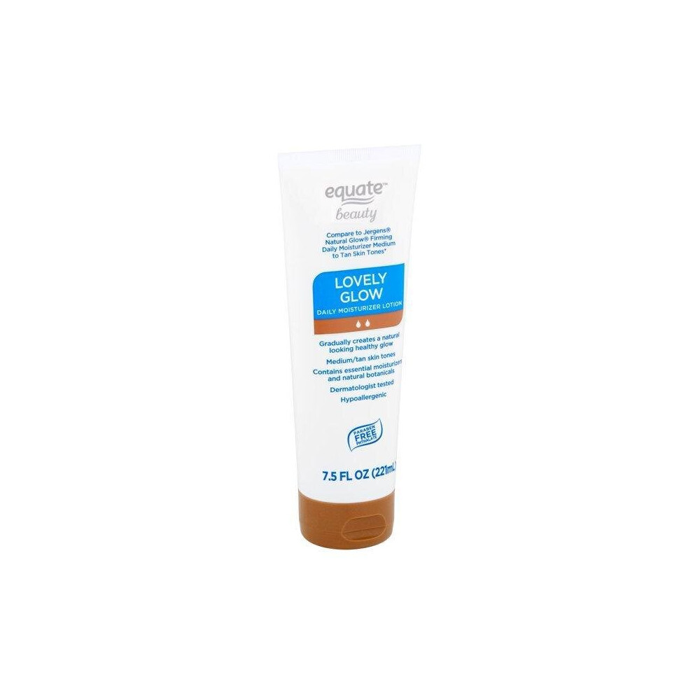 Equate Beauty Lovely Glow Daily Moisturizer Lotion, 7.5 Fl Oz