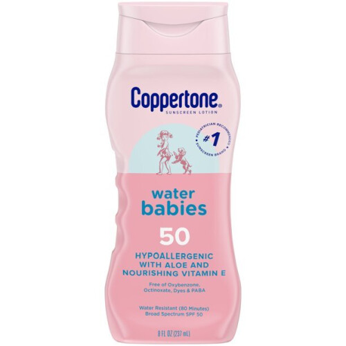 Coppertone, Σολάρις Λότιον, Νερό Παιδιών, SPF 50, 8 fl oz (237 ml)