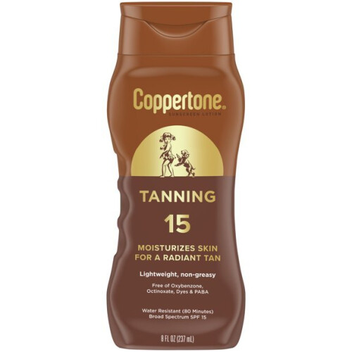 Coppertone, Τόνωση, Σολάριου Λοσιόν, SPF 15, 8 fl oz (237 ml)