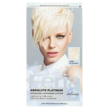 L'Oreal Paris Feria Multi-Faceted Shimmering Permanent Hair Color, Very Platinum, 1 kit