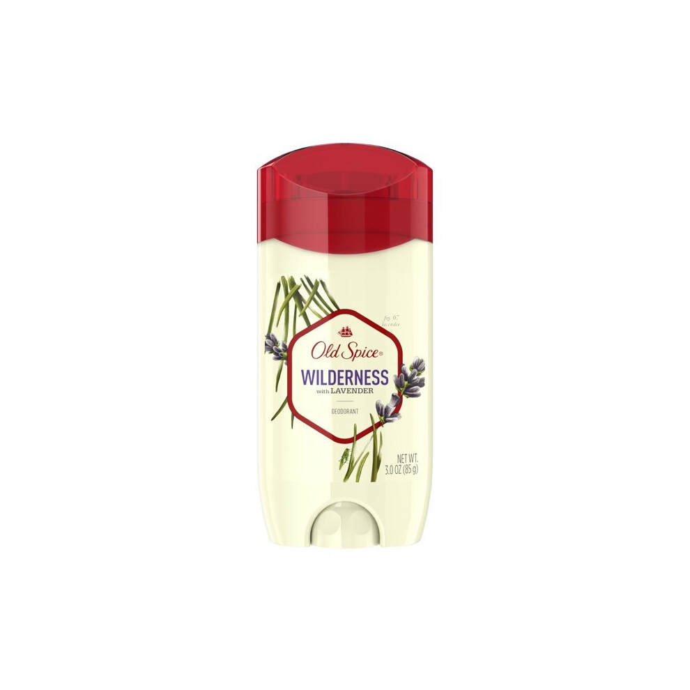 Old Spice Deodorant for Men Wilderness With Lavender 3 Oz