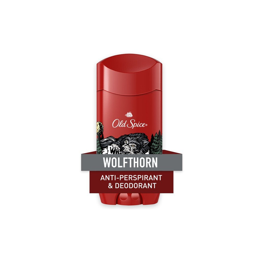 Old Spice Anti-Perspirant Deodorant for Men, Wolfthorn, 3.4 oz