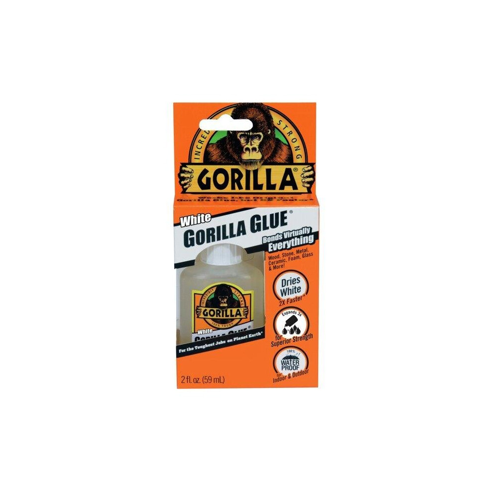 Gorilla White Glue, 2 Ounce Bottle