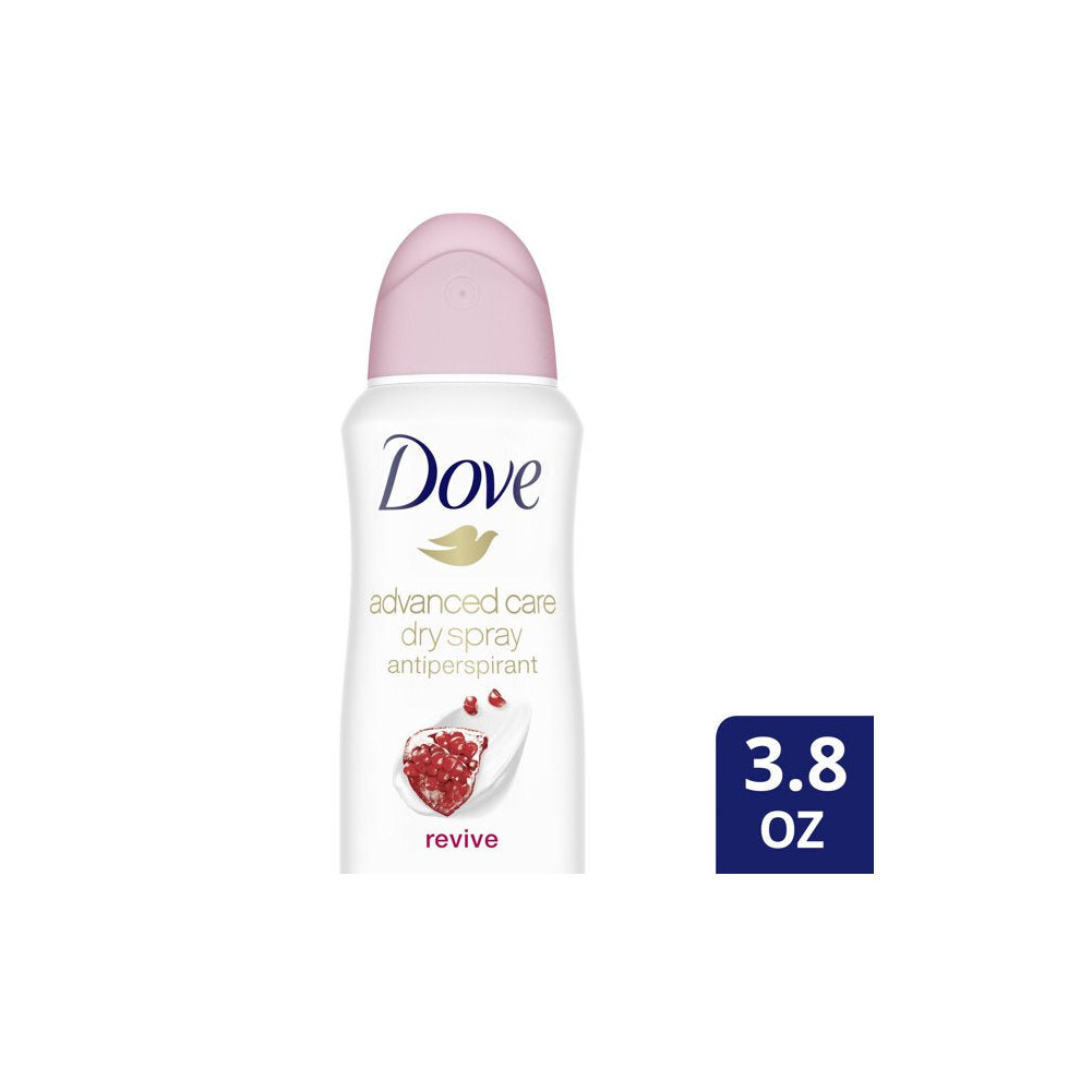 Dove Advanced Care Dry Spray Antiperspirant Deodorant Revive 3.8 Oz.