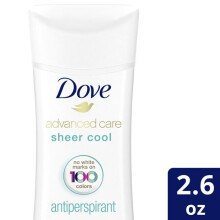 Dove Advanced Care Invisible Antiperspirant Deodorant Stick Sheer Cool 2.6 oz