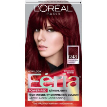 L'Oral, Feria, Power Reds, Intensieve Glanzende Kleur, R48 Rood Velours, 1 Toepassing