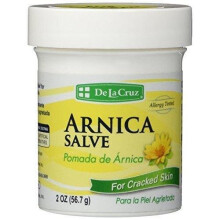 De La Cruz, Salva de Arnica para Pele Racha, 2 oz (56.7 g)