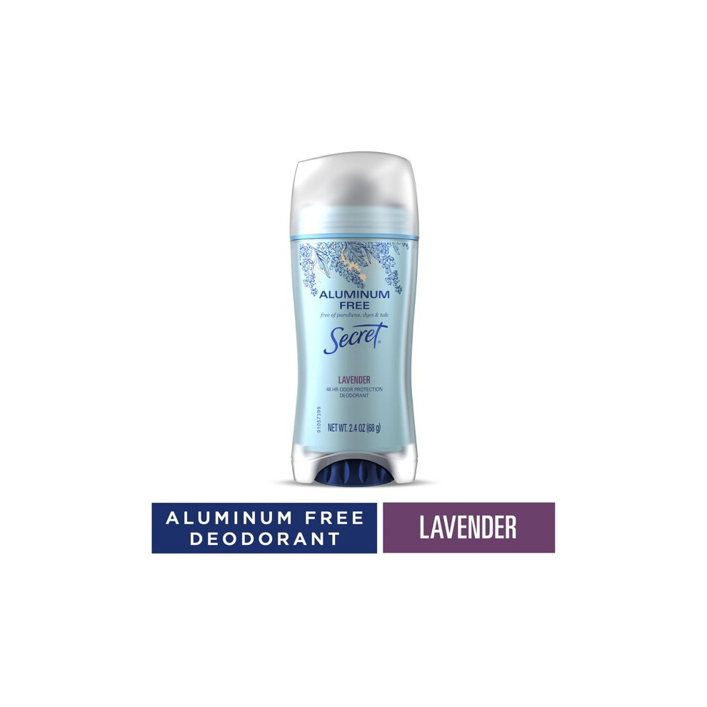 Secret Lavender Aluminum Free Deodorant, 2.4 Ounces
