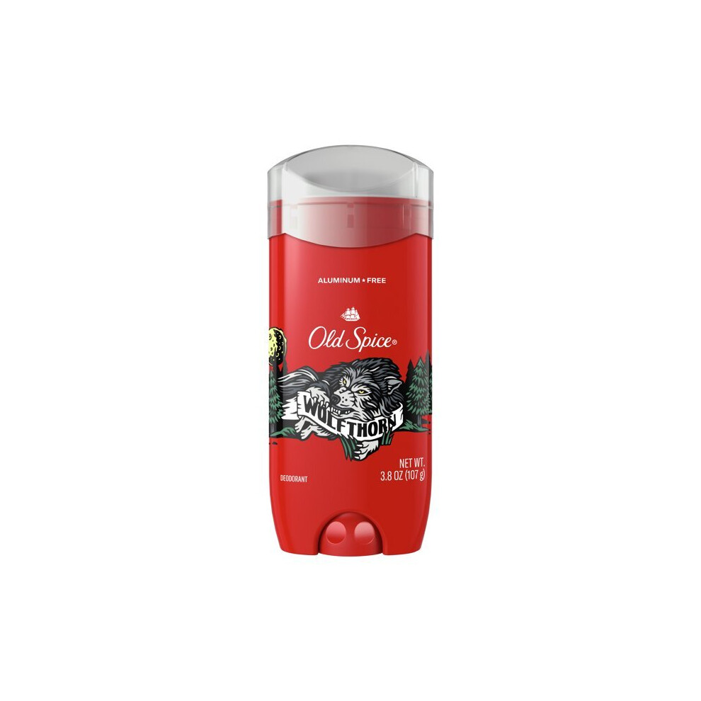 Old Spice Deodorant for Men, Wild Wolfthorn Scent, 3.8 Oz.