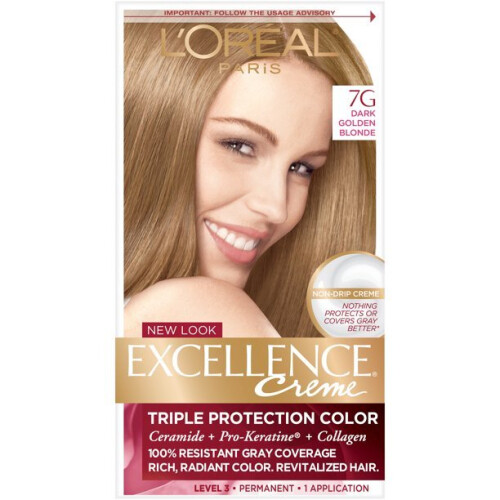 L’Oréal Paris L'Oreal Excellence #7G Donker Goudblond Haarkleur, 1 ct