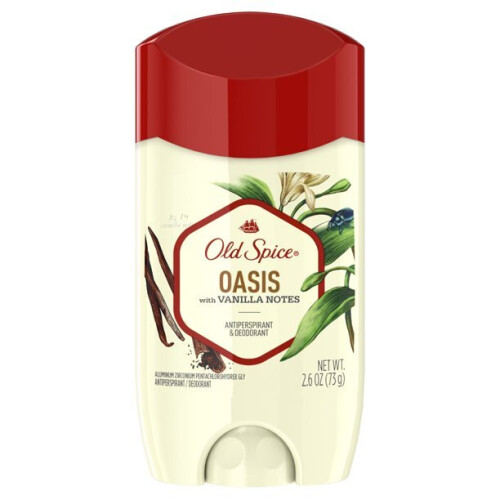 Old Spice Old Spice Antiperspirant a deodorant pro mue Oasis Scent with Vanilla Notes 2,6 oz