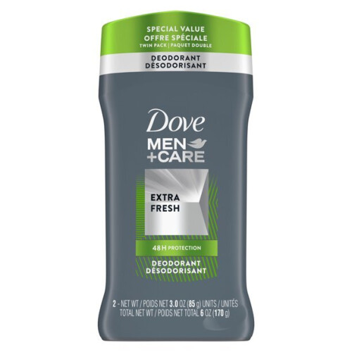 Dove Dove Men+Care Deodorant Stick Extra Fresh 3 Oz., Twin Pack