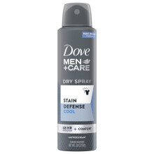 Dove Men Care Stain Defense Cool Dry Spray Antiperspirant Deodorant, 3.8 Oz.