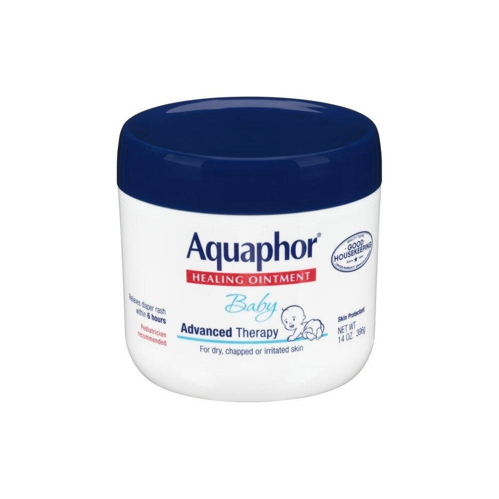 Baby Healing Ointment, Baby Skin Care And Diaper Rash, 14 Oz. Aquaphor