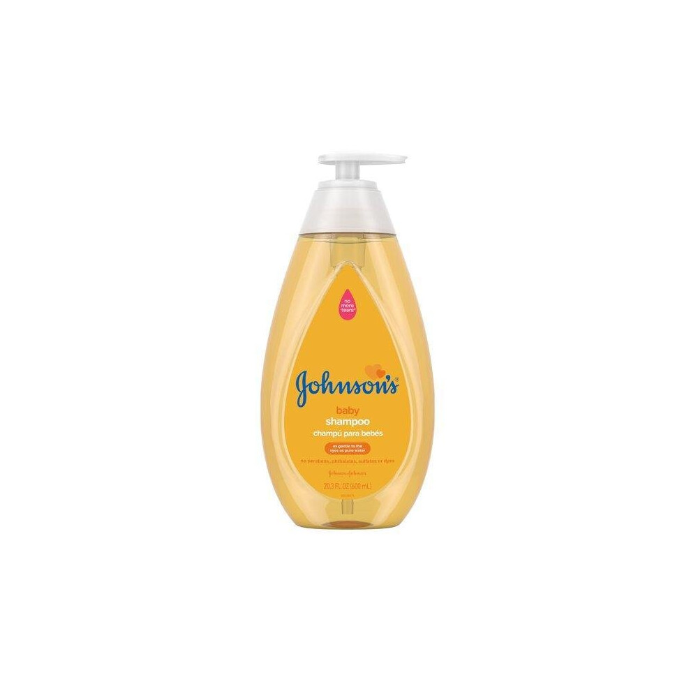 Johnson's Baby Shampoo with Gentle Tear-Free Formula, 20.3 fl. oz