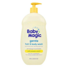 Baby Magic Gentle Hair & Body Wash, Calendula Oil & Coconut Oil, Tear-Free, Free of Parabens, Phthalates, Sulfates and Dyes, 30 oz