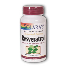 Resveratrol Solaray, 75 mg, 60 VegCaps