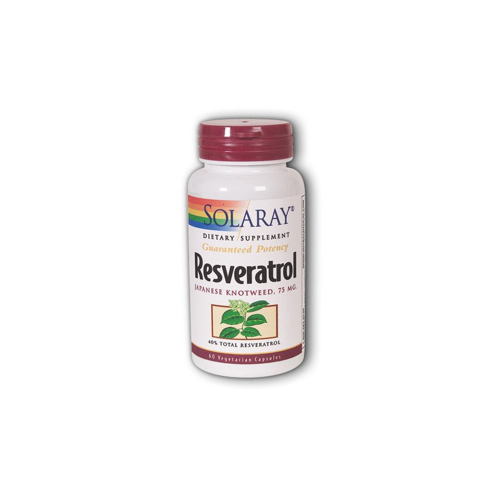 Solaray Resveratrol 60 Vegetarian Capsules