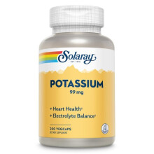 Solaray, Kálium, 99 mg, 200 Vegyes Kapszula