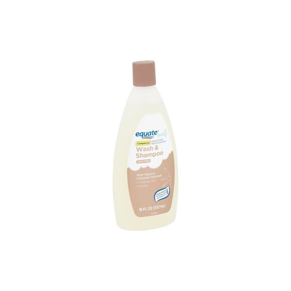 Baby Wash & Shampoo, 18 Fl Oz Equate