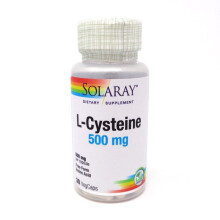 Solaray, L-Sisteeni, 500 mg, 30 VegCaps