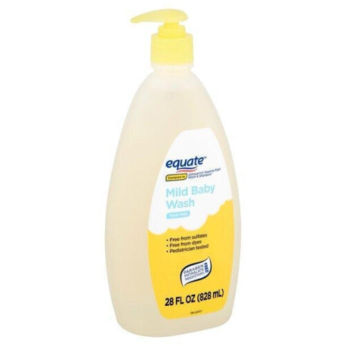 Equate Mild Baby Wash, 28 fl oz