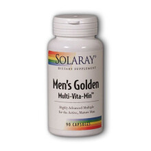 Multivitamin dla Mężczyzn Golden Solaray, 90 Kapsułek