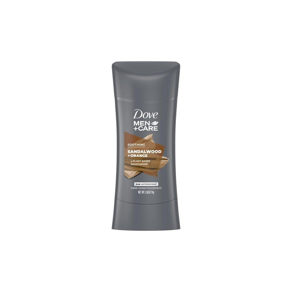 Dove Men+Care Antiperspirant Deodorant Sandalwood + 2.6 Oz Orange