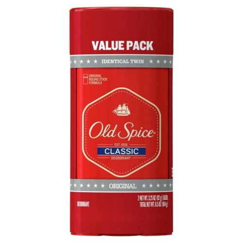Old Spice Old Spice Classic Original Deodorant, 3.25 Oz., Twin Pack