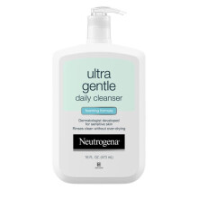 Neutrogena Ultra Gentle Daily Foaming Facial Cleanser, 16 fl oz - Oil-Free, Soap-Free, Hypoallergenic & Non-Comedogenic for Sensitive Skin