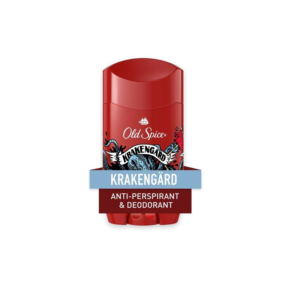 Old Spice Antiperspirant Deodorant For Men, Krakengard, 2.6 Oz.