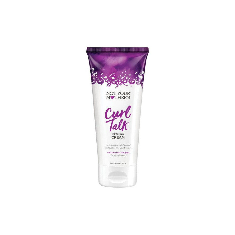 Not Your Mother's Curl Talk Frizz Control Moisturizing Hair Styling Cream, 6 fl oz