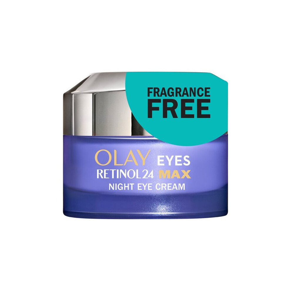 Olay Retinol 24 MAX Night Eye Cream for Women, 0.5 Oz