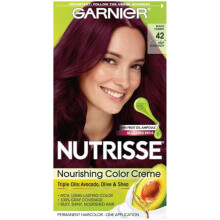 Garnier Nutrisse Haarfarbe - 42 Schwarz-Kirsche (Dunkelburgunder) 1 Stück