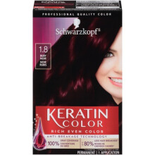Schwarzkopf kratine couleur couleurs de cheveux permanentes 1.8 Ruby Noir 1 Application - Dye capillaire permanent inspir par des professionnel