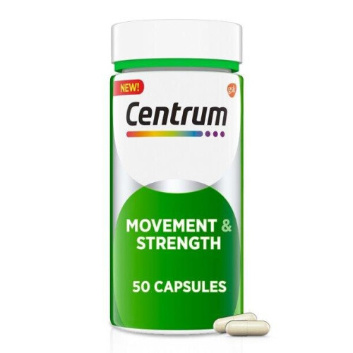 Centrum Centrum Movement and Strength Joint Supplement Capsules, 50 Ct