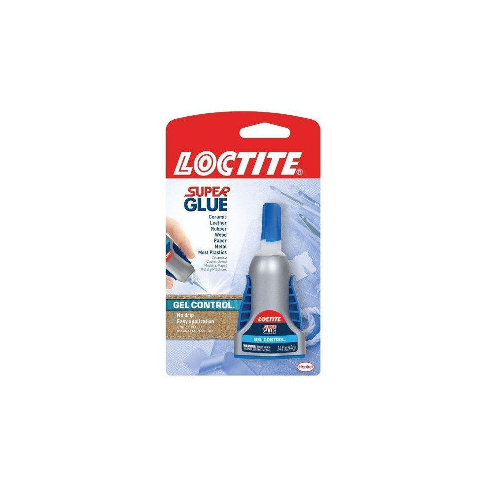 Loctite Super Glue Gel Control, 0.14 fl oz Bottle