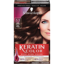 Schwarzkopf k   ratine couleur couleurs de cheveux permanentes 5.3 Berry brun 1 Application - Salon Inspir    de teinture capillaire permanente pour
