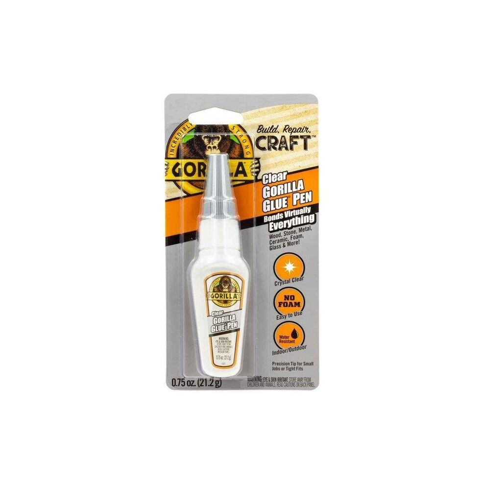 Gorilla Clear Glue Pen, 0.75 Ounces