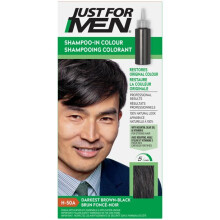 Just For Men Shampoo-In #H-50 Haarkleur Donkerbruin/Zwart (2 Pack)