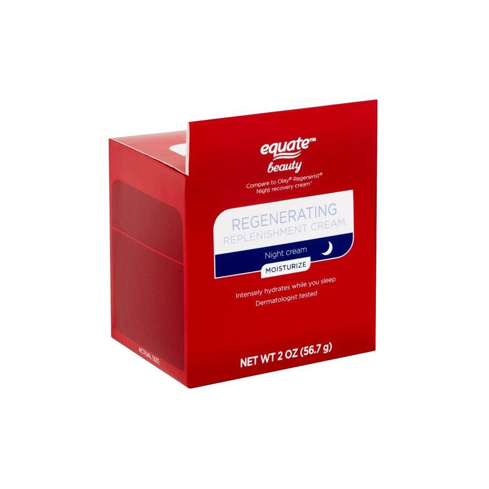 Equate Cream Beauty Refenerating Night Replenishment 1.7 Oz