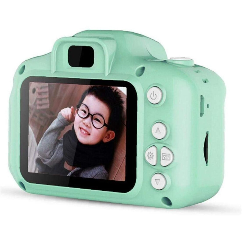 (32G Green) Kids Camera Toys for Birthday Christmas Gift