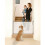 (White) Retractable Baby Gate, Retractable Dog Gate for Stairs 4