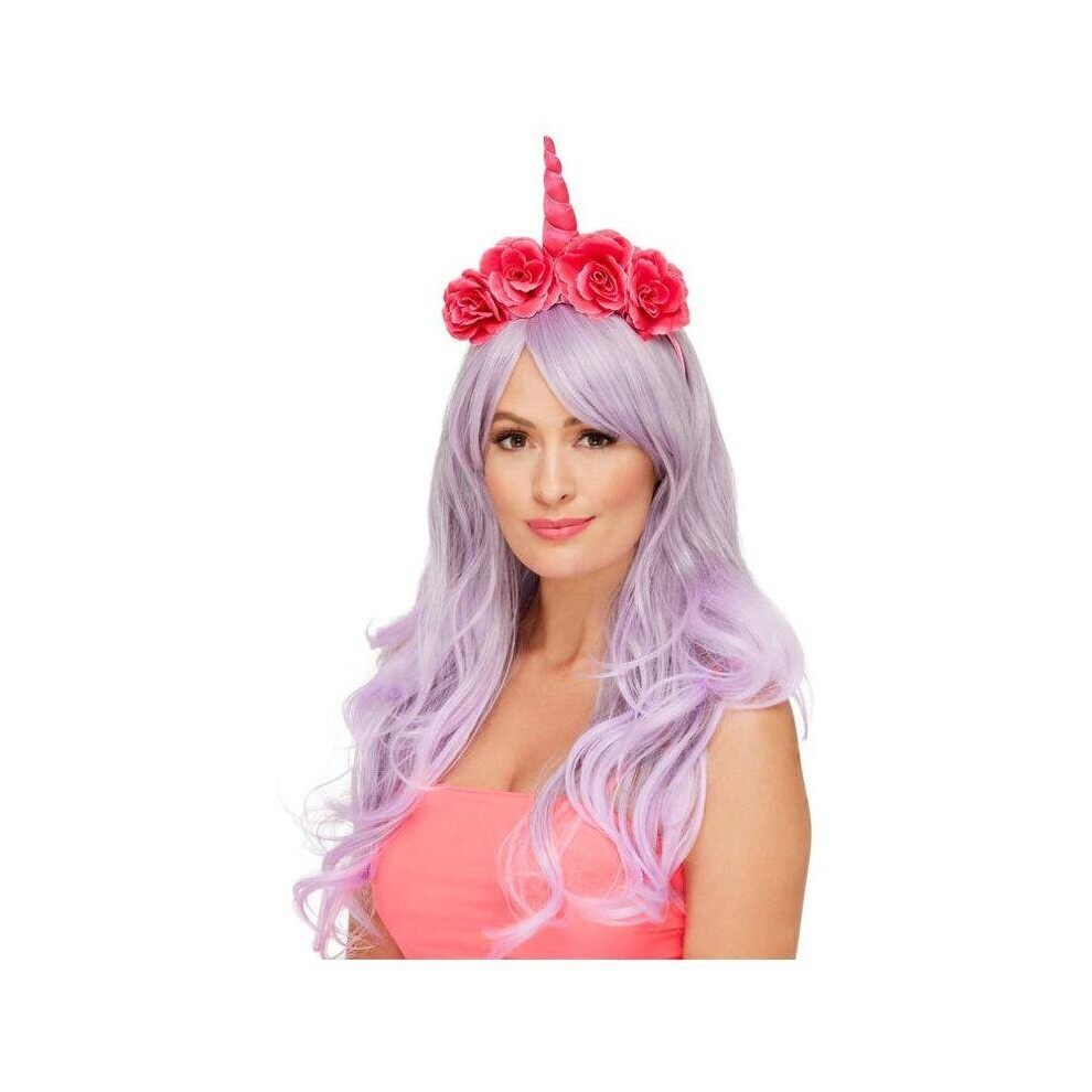 Unicorn Headband Pink Womens