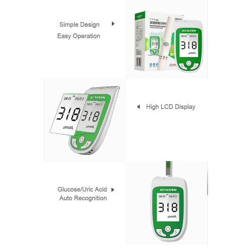 (Blood Glucose Meter) 3 In 1 Multifunction Home Use Blood Glucose Meter 2
