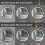 800x800mm Backlit LED Mirror Wall Mounted Round Bathroom Mirror 3