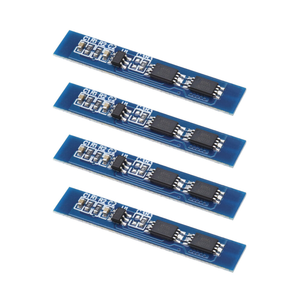 4Pcs 2S 3A Li-Ion Lithium Battery 18650 Charger Protection Board Module 5056618700196