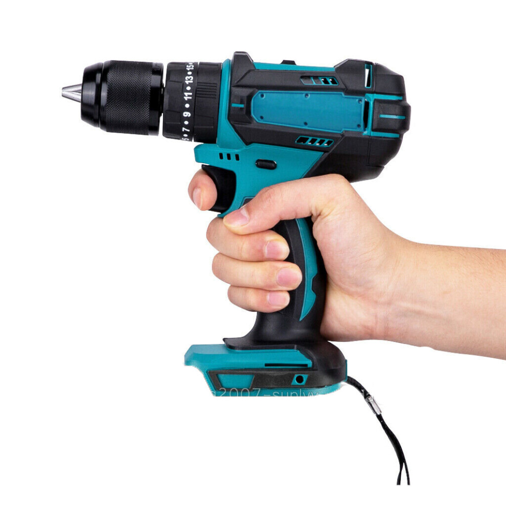 DHP484Z 1/2'' Brushless Impact Hammer Drill-Makita Battery Compatible
