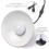 (1 Head, Cool White) Solar LED Pendant Light Panel IP65 Garden Yard Shed Hanging Lamp 5